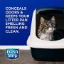 Fresh Step Cat Litter Crystals in Summer Breeze | Cat Litter Box Deodorizer, 15 Ounces - 3 Pack, Deodorizing