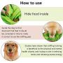 AWOOF Pet Snuffle Mat for Dogs, Interactive Feed Game for Boredom, Encourages Natural Foraging Skills for Cats Dogs Bowl Travel Use, Dog Treat Dispenser Indoor Outdoor Stress Relief