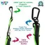 2PET Dog Seatbelt Strap Adjustable Dog Seat Belt for All Breeds – Use with Harness – All Car Makes – Carabiner Clip Leash – Green and Black 2PET Dog Seatbelt Strap Adjustable Dog Seat Belt for All Breeds – Use with Harness – All Car Makes – Carabiner Clip Leash – Green and Black