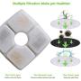 Sindello Cat Fountain Filter 9 Pack Pet Fountain Filters Replacement for 84oz/2.5L Automatic Pet Water Fountains