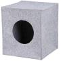 Royal Pet Club Anton Cuddly Cave for Shelf, 33 x 33 x 37 cm, Grey