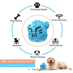 Pet Lavu Dog Chew Toys for Aggressive Chewers,Durable Dog Teething Toys for Medium & Large Breed,Indestructible Dog Chew Toys with Milk Flavor Natural Rubber