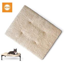 K&H Pet Products Original Pet Cot Microfleece Pad for Elevated Dog Beds (Cot Sold Separately)