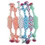 Anixl Pet Toys Puppy Cotton Woven Bone Cord Braided Bone Rope