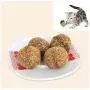 Natural Catnip Ball - 5Pack, Ball Coated With Catnip Toy For Pet Kitten, Cat Toy & Treat, 100% Edible, Cats-go-crazy Natural Catnip Ball - 5Pack, Ball Coated With Catnip Toy For Pet Kitten, Cat Toy & Treat, 100% Edible, Cats-go-crazy