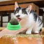 BeesClover Rotating Catnip Mint Ball Cat Natural Snacks Licking Sugar Teeth Cleaning Grinding Toy pet Gift