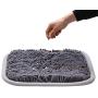 Pet Snuffle Mat for Dogs 21 x 17'', Interactive Dog Toys, Pet Snuffle Mat for Cats Dogs Bowl Travel Use, Alternative to Dog Bowls, Activity Fun Play Mat for Relieve Stress Restlessness Machine Washable