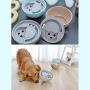 Studyset Pet Food Ball Puzzle Interactive Ball,Pet Dog Tumbler Feeding Bowl Detachable Non-Slip Leaking Food Snacks Eating Slowly Play Toy Blue