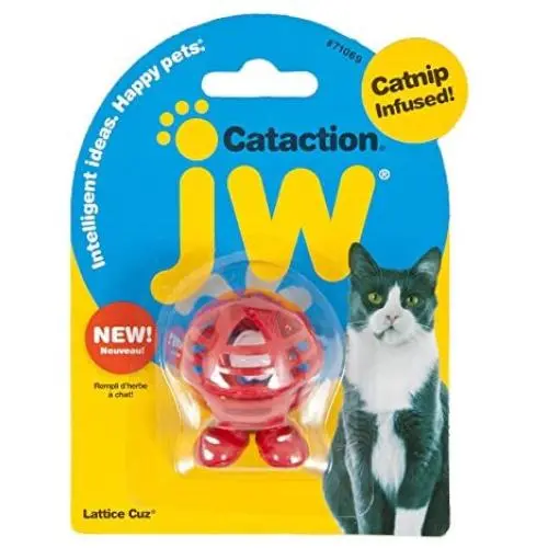 Petmate JW Cataction Lattice Cuz Toy, Multicolor Petmate JW Cataction Lattice Cuz Toy, Multicolor