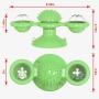 WLHOPE Cat Windmill Toy Windmill Catnip Toys Cat Turntable Interactive Funny Kitten Windmill Ball with Indoor Cats Massage Scratching Tickle Function