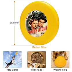Pet Frisbee Flying Disc Dog Toy - Multifunction Dernier Atout