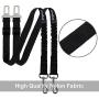 Vastar Dog Seat Belt Harness, 2 Packs Pet Dog Seat Belt Leash Adjustable Dog Cat Safety Leads Harness, Vehicle Car Seatbelt Harness for Pets with Elastic Nylon Bungee Buffer for Shock Attenuation
