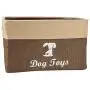 Brabtod Pet Toy and Accessory Storage Bin, Basket Bin Chest Organizer - Perfect for Dog Toys, Blankets, Leashes and Food