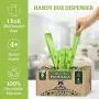 Pogis Compostable Poop Bags - 250 Dog Poop Bags with Easy-Tie Handles - Leak-Proof, Plant-Based, ASTM D6400 Certified Home Compostable Waste Bags for Dogs