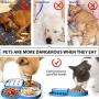Wekin Slow Feeder Dog Bowl & Dog Lick Mat Perfect for Dog Food, Healthy Dog Treats, Anti-Gulping & Anti-Slip Pet Slow Feeder, Helps Prevents Obesity Improves Digestion