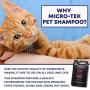 EQyss Grooming Products Micro-Tek Pet Shampoo, 128 oz