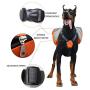 Lifeunion Polyester Dog Saddlebags Pack Hound Travel Camping Hiking Backpack Saddle Bag for Small Medium Large Dogs