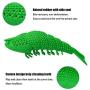 Warmoor Cat Catnip Toys, Cat Toothbrush, Pet Interactive Chewing Toy, Dental Care Toothbrush for Kitty Kitten Teeth Cleaning, Leaky Food Device, Crayfish Shape Pet Toy Natural Silicone