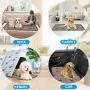 DRIVIM Washable Pee Pads for Dogs Extra Large, Reusable Puppy Potty Mats for Pet Training, Whelping, Housebreaking, Incontinence, Travel, Playpen, Crate | Fast Absorption | Waterproof | 39.4'' x 27.6''
