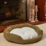 South Pine Porch Maddie Donut Dog Bed with Removable Center Pillow