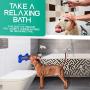 CramuAli Dog Lick Pads - 2 Large Dog Washing Distraction Device, Peanut Butter Lick Mat, Dispensing Treater Mat with Super Suction for Pet Bathing, Grooming, Dog Training + 1 Collapsible Bowl