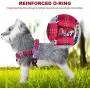 ThinkPet No Pull Harness Breathable Sport Harness - Escape Proof/Quick Fit Reflective Padded Dog Safety Vest with Handle Back/Front Clips, Easy for Walking