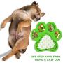 Petriz Dog Lick Mat with Suction Cups Dog Slow Dispensing Treater Bathing Distraction Device Peanut Butter Licking Pad for Anxiety Grooming Training