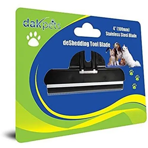 DakPets Deshedding Brush for Dogs & Cats - Pet Grooming Tool Replacement Cartridge - Replaceable Comb DakPets Deshedding Brush for Dogs & Cats - Pet Grooming Tool Replacement Cartridge - Replaceable Comb