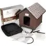 FURHOME COLLECTIVE Heated Cat Houses for Indoor Cats, Elevated, Waterproof and Insulated - A Safe Pet House and Kitty Shelter for Your Cat or Small Dog to Stay Warm & Dry.