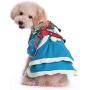 SYOOY Pet Christmas Harness Escape Proof Bow Knot Chest Strap Harness Soft Cloth Snow Pattern Collar Small and Medium-Sized Dog New Pet Pawty Supplies
