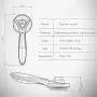 Hair Brush Self Cleaning Cat Dog -Shedding and Grooming-Knot and Tangle Comb-Massage Round Beads Protect The Pet Skin Hair Brush Self Cleaning Cat Dog -Shedding and Grooming-Knot and Tangle Comb-Massage Round Beads Protect The Pet Skin