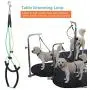 Dog Grooming Loop, 17.7in / 21.7in Dual No-Sit Haunch Holder Cat Grooming Stainless Steel Wire Safety Rope Restraint Noose for Pet Grooming Table Arm Bath Tub Dog Grooming Loop, 17.7in / 21.7in Dual No-Sit Haunch Holder Cat Grooming Stainless Steel Wire Safety Rope Restraint Noose for Pet Grooming Table Arm Bath Tub
