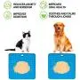 L LEIWEK Dog Lick Mat, Pet Slow Feeder Pad for Dogs Cats Distraction Calming Mat for Anxiety Relief Boredom Buster, Peanut Butter Lick Pad Perfect for Dog& Cat Food, Dog Treats, Yogurt(Large 7.3IN) L LEIWEK Dog Lick Mat, Pet Slow Feeder Pad for Dogs Cats Distraction Calming Mat for Anxiety Relief Boredom Buster, Peanut Butter Lick Pad Perfect for Dog& Cat Food, Dog Treats, Yogurt(Large 7.3IN)