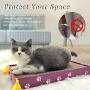 PEEKAB Cat Scratcher Cardboard Cat Wide Scratching Pad Reversible Corrugate Cat Scratch Bad with Box Catnip Included