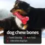 ZGSZ Large Dog Toys Durable Dog Chew Toy for Aggressive Chewers, Beef Flavored Tough Dog Bone Natural Rubber Teeth Cleaning Chews Non-Toxic Toy for All ZGSZ Large Dog Toys Durable Dog Chew Toy for Aggressive Chewers, Beef Flavored Tough Dog Bone Natural Rubber Teeth Cleaning Chews Non-Toxic Toy for All