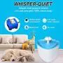 LOVSHARE Pet Water Fountain- Healthy and Hygienic Drinking Fountain 2L Super Quiet Flower Automatic Electric Water Bowl with 4 Replacement Filters for Dogs, Cats, Birds and Small Animals LOVSHARE Pet Water Fountain- Healthy and Hygienic Drinking Fountain 2L Super Quiet Flower Automatic Electric Water Bowl with 4 Replacement Filters for Dogs, Cats, Birds and Small Animals