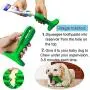 TONGLIYA Pets Dog Toothbrush Teeth Cleaning Stick Massager - Puppy Dental Care Toothpaste Accessory - Nontoxic Natural Rubber Bite Resistant Funny Bite Resistant Chew Toys for pet Dogs TONGLIYA Pets Dog Toothbrush Teeth Cleaning Stick Massager - Puppy Dental Care Toothpaste Accessory - Nontoxic Natural Rubber Bite Resistant Funny Bite Resistant Chew Toys for pet Dogs