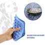 GAPZER Hexagon Dog Lick Mat, Dogs Slow Feeders Lick Pad for Anxiety Relief & Boredom Buster, Pet Training Licking Mat for Pumpkin, Treats, Yogurt