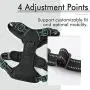 rabbitgoo Dog Harness, No-Pull Pet Harness with 2 Leash Clips, Adjustable Soft Padded Dog Vest, Reflective No-Choke Pet Oxford Vest with Easy Control Handle for Small Dogs, Black, S rabbitgoo Dog Harness, No-Pull Pet Harness with 2 Leash Clips, Adjustable Soft Padded Dog Vest, Reflective No-Choke Pet Oxford Vest with Easy Control Handle for Small Dogs, Black, S