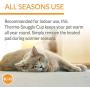 K&H Pet Products Thermo-Snuggle Cup Bomber - Indoor Heated Cat Bed