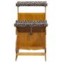 Elegant Home Fashions Cat Double Rest with Scratch Pad and Ball, Golden Oak (OOAK50022)