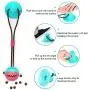 WLHOPE Dog Chew Suction Cup Tug of War Toy, Rope with Resistance to Strong Bites Strong Training Effect for Small Medium Dogs (Blue Pink) WLHOPE Dog Chew Suction Cup Tug of War Toy, Rope with Resistance to Strong Bites Strong Training Effect for Small Medium Dogs (Blue Pink)