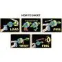 HurriK9 Dog Ring Launcher, Starter Pack Launcher + 3 Standard Rings