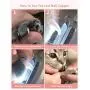 MILDPETS Led Cat Nail Clipper Claw Trimmer with Ultra-Sharp Blade & Safety Guard & Nail File to Avoid Over-Cutting for Puppy and Small Dog Animal MILDPETS Led Cat Nail Clipper Claw Trimmer with Ultra-Sharp Blade & Safety Guard & Nail File to Avoid Over-Cutting for Puppy and Small Dog Animal