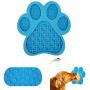 Lick Mat for Dogs | Slow Feeder | Dog Lick Mat for Anxiety | Dog Lick Pad for Treats & Grooming | Use in Shower and Bath with Super Suction Cup Holds on Wall and Floor | Great for Pet Training