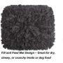 YINXUE Pet Snuffle Mat Durable Washable Dog Cat Slow Feeding Mat (27'' x 22'') Anti Slip Puzzle Blanket for Distracting Smell Training Foraging