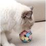 Cat Ball Dog Ball with a Bell Pet Toy Ball Pet Bite Ball with a Bell for Cat and Dog 2.9 Inches - Large Size