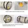 Japanese Style Collapsible Printed Cat Tunnel with Ball Rolling Ground Chinchilla Drilling Holes Pet Supplies Cat Toys Japanese Style Collapsible Printed Cat Tunnel with Ball Rolling Ground Chinchilla Drilling Holes Pet Supplies Cat Toys