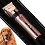 HANSPROU Dog Shaver Clippers High Power Dog Clipper for Thick Heavy Coats Low Noise Plug-in Pet Trimmer Pet Professional Grooming Clippers with Guard Combs Brush for Dogs Cats and Other Animals HANSPROU Dog Shaver Clippers High Power Dog Clipper for Thick Heavy Coats Low Noise Plug-in Pet Trimmer Pet Professional Grooming Clippers with Guard Combs Brush for Dogs Cats and Other Animals