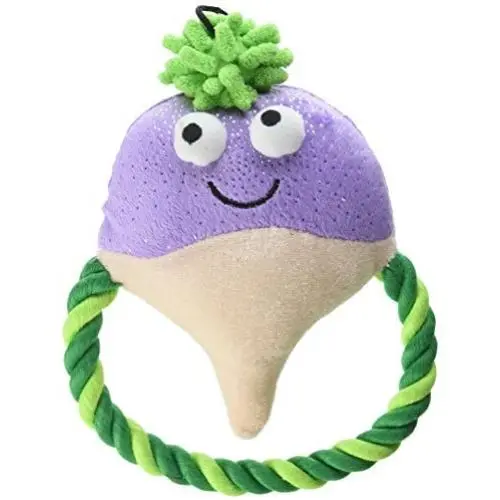 Grriggles ''Turnip Happy Veggies Rope Tug Grriggles ''Turnip Happy Veggies Rope Tug